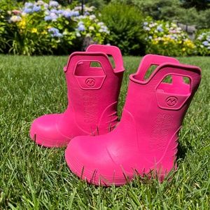 KIDS TODDLER RAIN BOOTS OUTDOOR MASTER